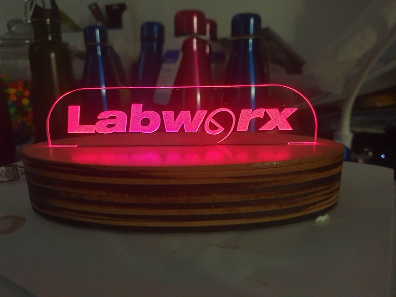 Edgelit Acrylic Light Box Etsy