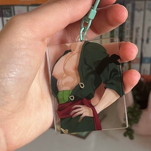 OP | 2.5” double acrylic charm