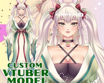 Custom VTuber Model | Live2D Avatar for Twitch Streamers