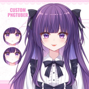 Aangepaste png-knol | Anime-avatar voor streaming, Pngtuber-personage, Pngtuber-commissie, Veadotube, Anime Art, Leuke aangepaste PNGTuber