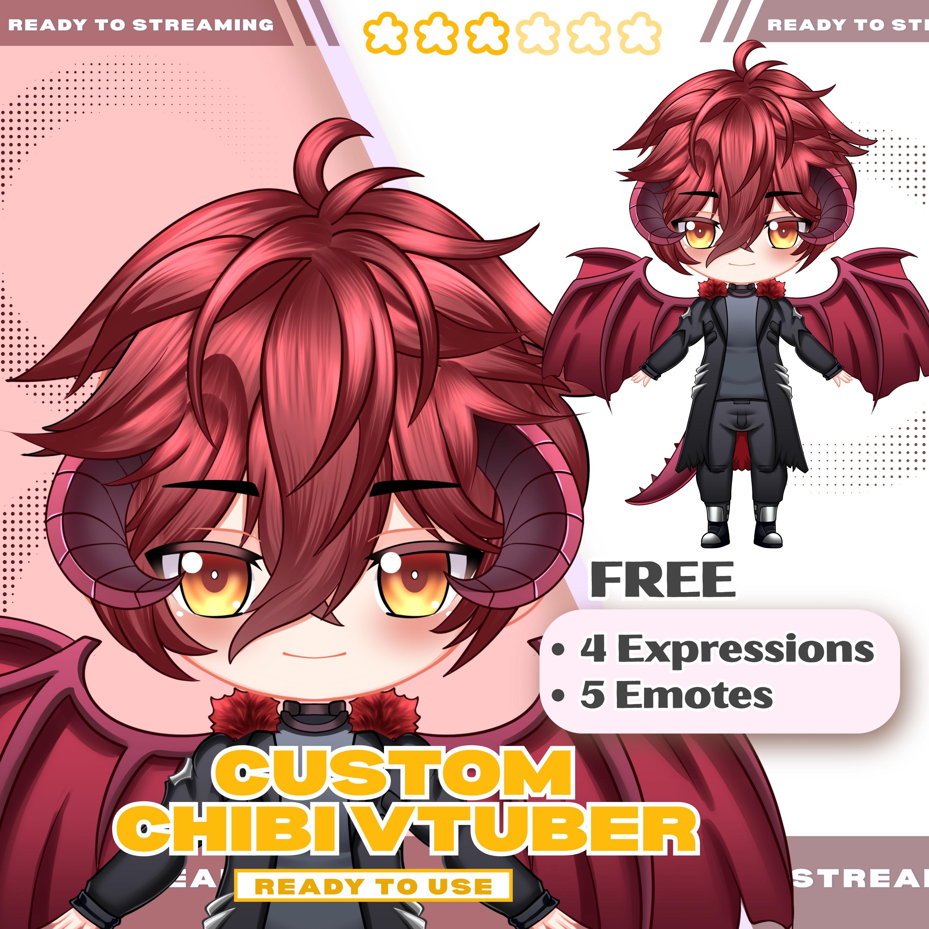 カスタムちびVTuberモデル | Live2Dアバター依頼 - Etsy 日本