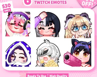 Custom Emote | Twitch, Discord & VTuber Stream Emotes