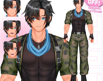Custom vtuber model | Custom, vtuber model, Live2D Vtuber Custom Character, vtuber for commercial use, Vtuber Model, Vtuber Male & Female