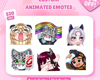 Custom Emote | Twitch, Discord & VTuber Stream Emotes