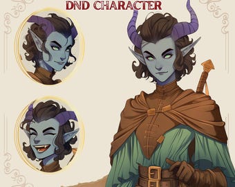 Custom DnD Character Art | Fantasy OC Character Commission