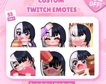 Custom Emote | Twitch, Discord & VTuber Stream Emotes