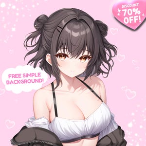 AANGEPASTE anime-pfp | Anime-illustratie, PFP-animecommissie, personagecommissie, anime-personage voor PFP, profielfoto Twitch-anime