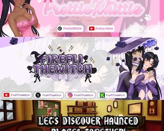 Benutzerdefinierte Twitch Banner | Animiertes Stream Overlay und Social Media Grafiken
