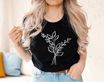 Florales Bündel Damen T-Shirt