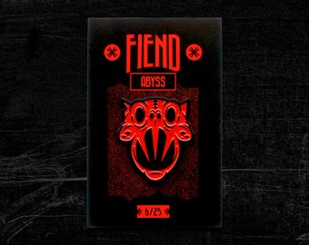 Fiend - Abyss - Soft Enamel pin / pin badges / ghoul