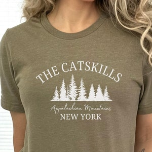 Catskills Mountains Shirt, Catskills Trip, New York State Gift, Unisex T-Shirt, Catskills Travel, Catskills Souvenir, Hiking, Camping