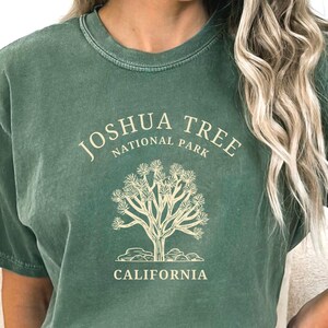 Joshua Tree National Park Shirt, Comfort Colors® Tee, Joshua Tree Gift, Joshua Tree Clothes, California Desert, Joshua Tree Apparel