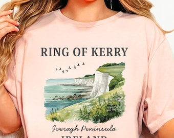 Ring of Kerry Shirt, Kerry Souvenir, Ireland Gift, Ireland Trip, Road Trip, Ireland Clothes Killarney, Iveragh Peninsula