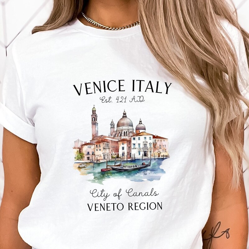 T-Shirt Homme B&C VENEZIA ITALIA - Noir, 100% Coton - Neuf Avec étiquettes