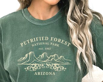 Petrified Forest National Park Shirt, Comfort Colors®, Petrified Forest Gift, Arizona Clothes, Arizona Vacation, Petrified Forest Tee