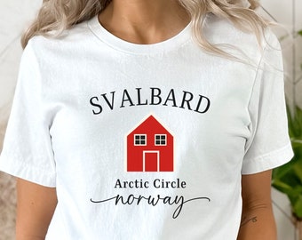 Svalbard Norway Shirt, Svalbard Gift, Unisex Norway TShirt, Norway Cruise, Svalbard Souvenir, Softstyle Tee, Svalbard TShirt, Spitzbergen