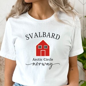Svalbard Norway Shirt, Svalbard Gift, Unisex Norway TShirt, Norway Cruise, Svalbard Souvenir, Softstyle Tee, Svalbard TShirt, Spitzbergen