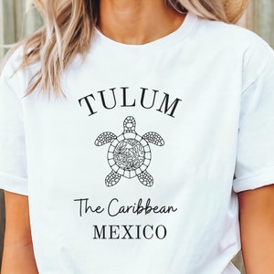 Tulum Mexico Shirt, Tulum TShirt, Unisex Soft Tee, Mexico Vacation, Tulum Gift, Tulum Crewneck, Tulum Travel, Tulum Trip, Tulum Vacation