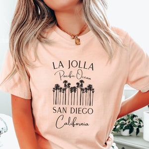 La Jolla Shirt • La Jolla Weekend Trip TShirt • Softstyle Tee • Cute San Diego T-Shirt • La Jolla Vacation Souvenir • San Diego T Shirt Gift