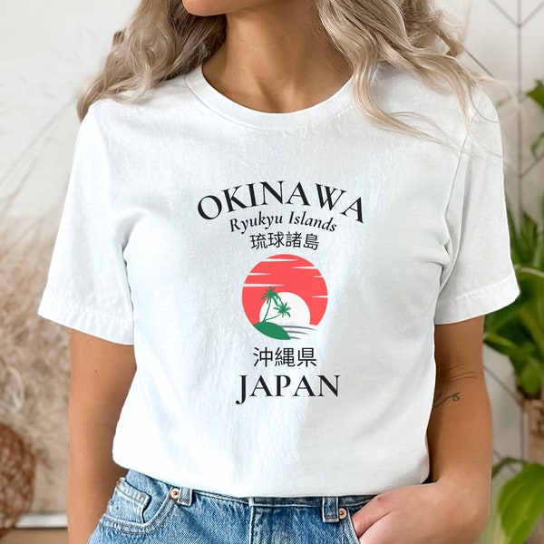Okinawa Shirt, Unisex Softstyle Tee, Naha Okinawa Japan, Okinawa Gift, Ryukyu Islands, Okinawa TShirt, Okinawa Vacation, Okinawa Trip