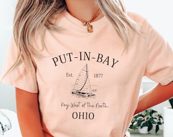 Put-In-Bay Ohio Shirt, Cleveland TShirt, Cleveland Crewneck, Great Lakes Gift, Ohio Bachelorette, Put In Bay Ohio Trip, Ohio Clothes