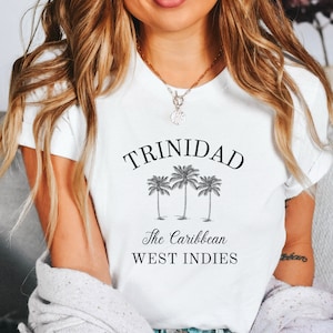 Trinidad Shirt, Trinidad Tobago TShirt, Trinidad T-Shirt, Gift for Trinidadians, Unisex Softstyle Tee, West Indian, Trinidad and Tobago