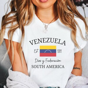 Venezuela Shirt, Venezuelan Flag T-Shirt, Unisex Venezuela Tee, From Venezuela, I Love Venezuela, Venezuela Gift