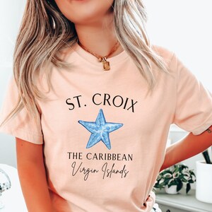St. Croix Shirt • St Croix Trip TShirt • Softstyle Tee • Cute St Croix T-Shirt • Virgin Islands Vacation Souvenir • Virgin Islander Gift