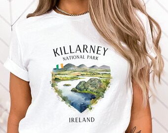 Killarney National Park Shirt, Killarney Ireland TShirt, Ireland Trip Tee, Cute Ireland Clothes, Killarney NP Holiday Souvenir, Ireland Gift