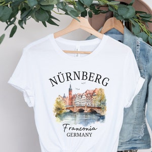 Nürnberg Shirt, Nuremberg Germany Trip, Nürnberg Gift, Nuremberg Tee, Franconia Germany, Nuremberg TShirt, Germany Vacay, Nuremberg Souvenir