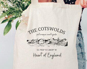 thumbnail image 2 of The Cotswolds Ditsy Floral Canvas Weekender Tote Bag By Terri Conrad... 2 of 11