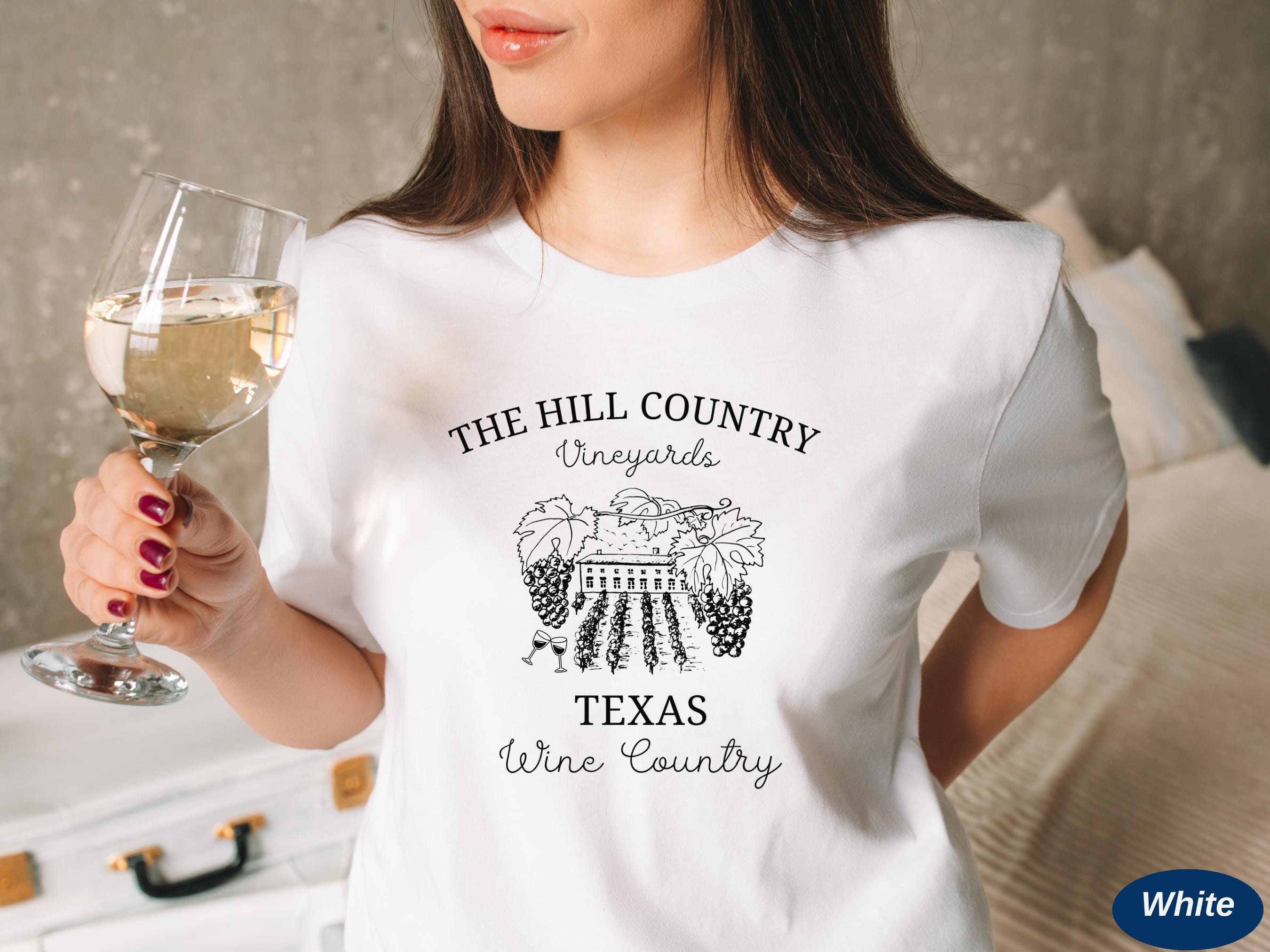 Texas Wine Glass Shirt Texas Wine Glass Shirt
