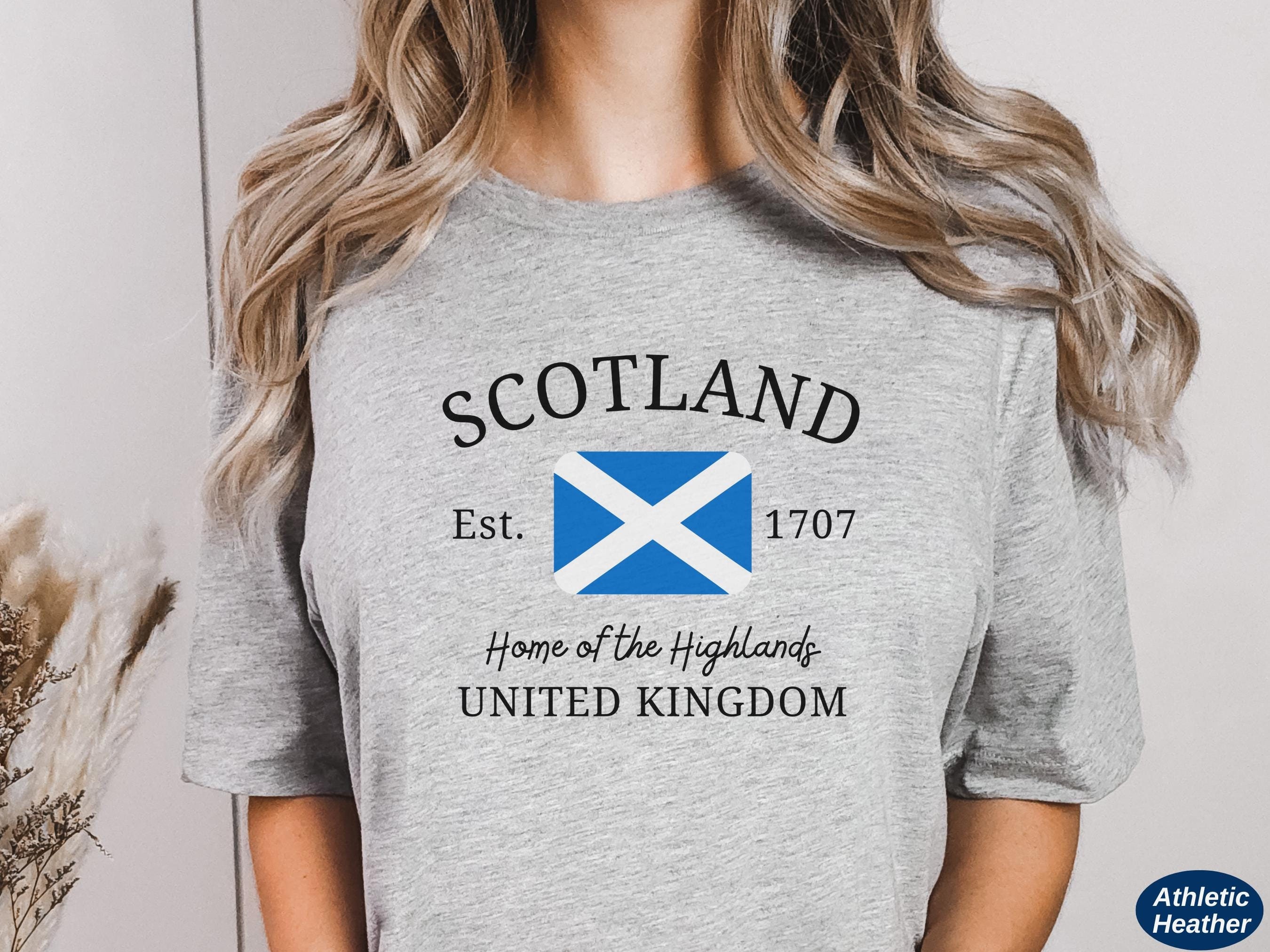 Scotland Flag T-Shirt Scotland Flag T-Shirt