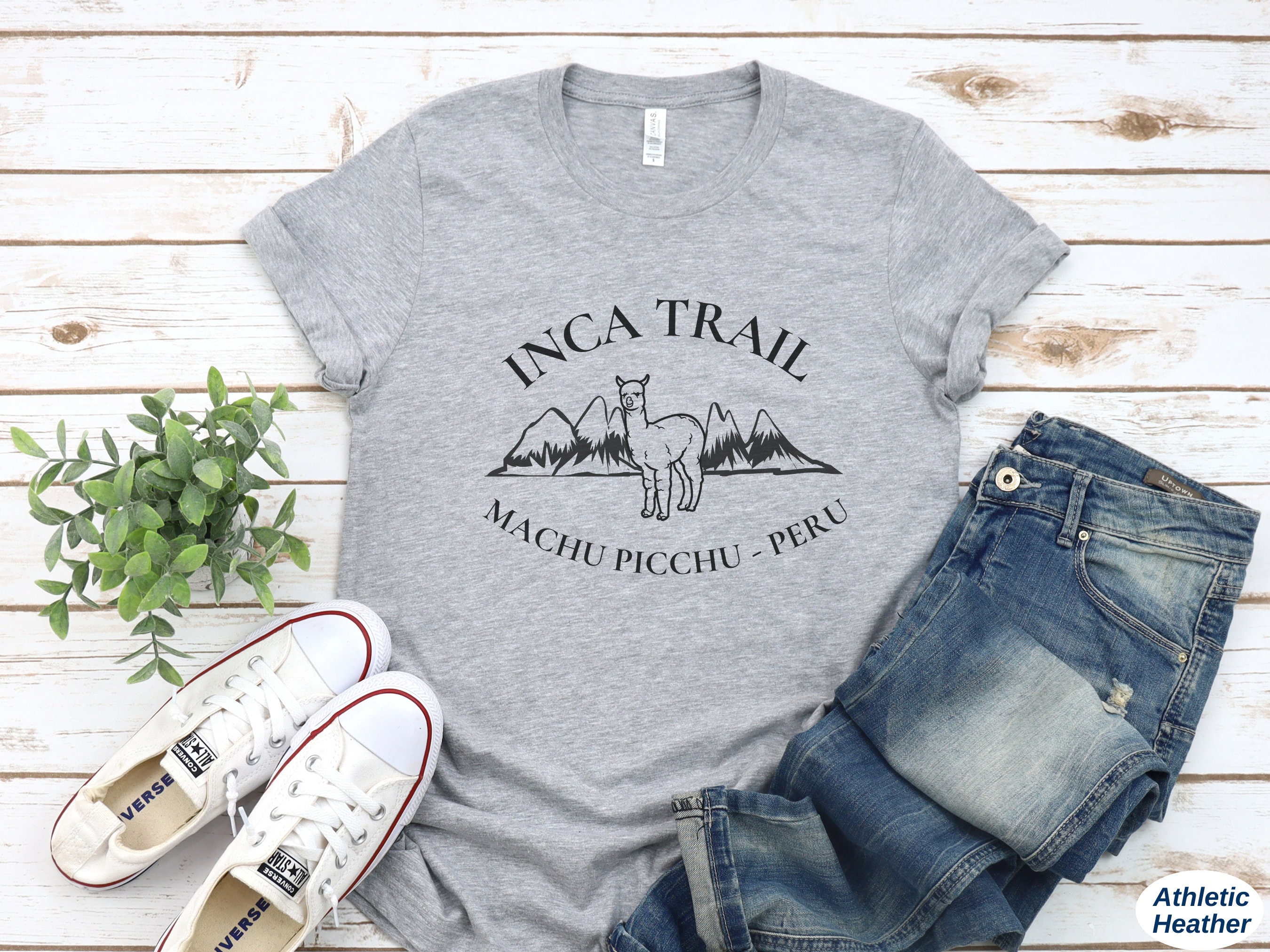 Inca Trail Shirt • Machu Picchu Trekking Tee • Unisex