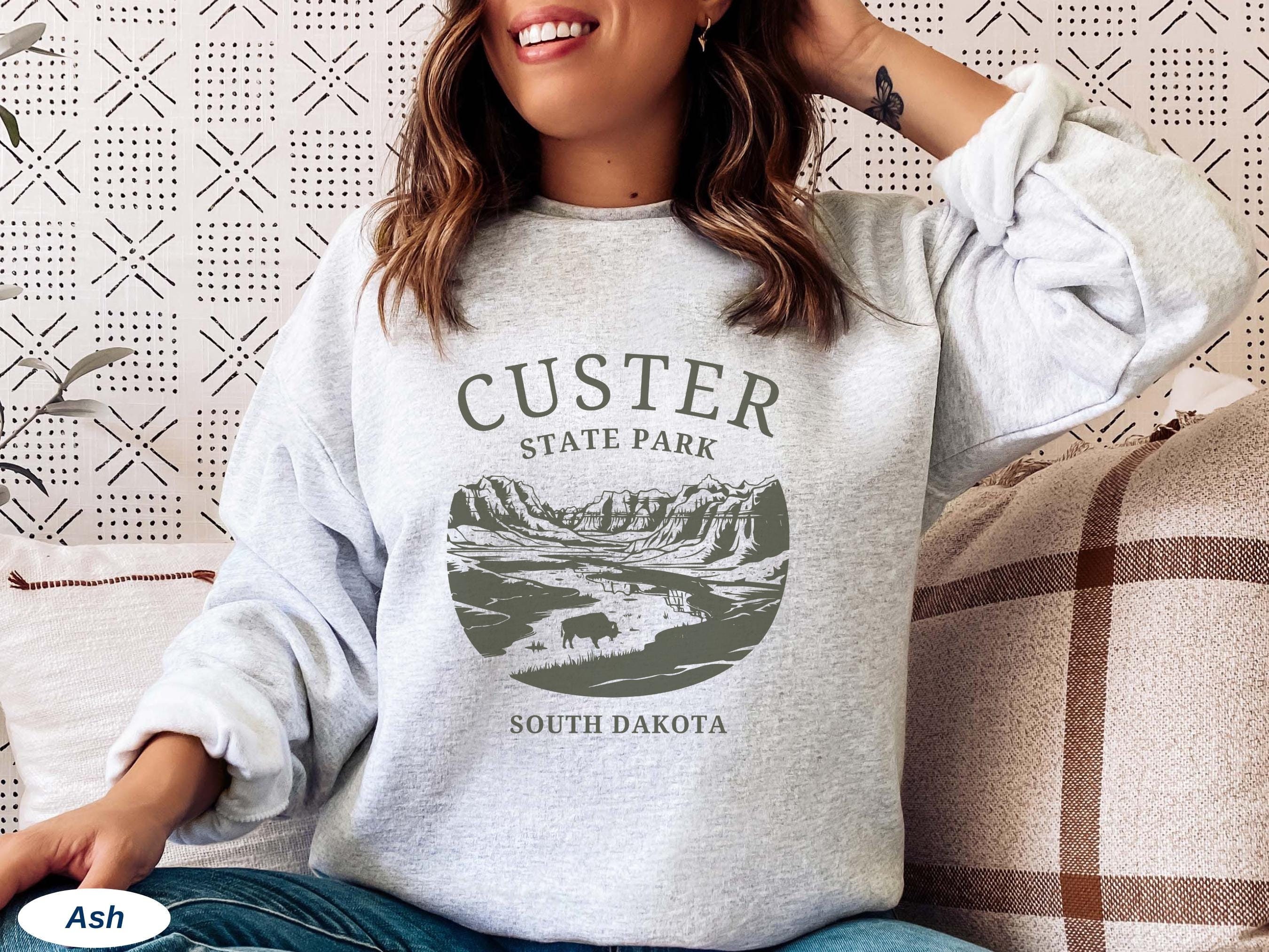 Custer State Park Sweatshirt, Black Hills Sweater, Unisex Black Hills Sweater, Custer  South Dakota Crewneck, South Dakota Trip, Custer Gift