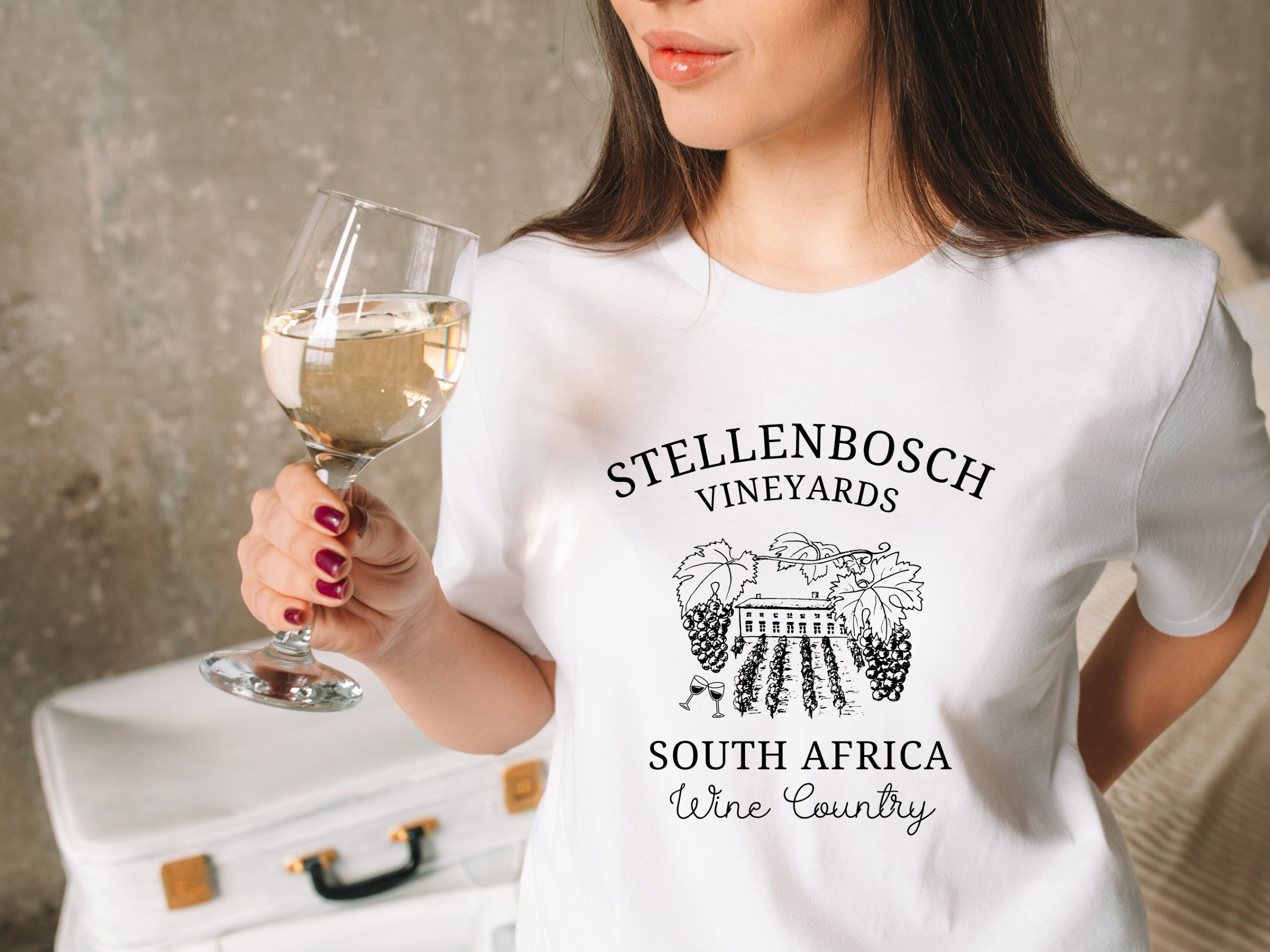 Stellenbosch South Africa Shirt, Wine Lover Tshirt, Cape Winelands