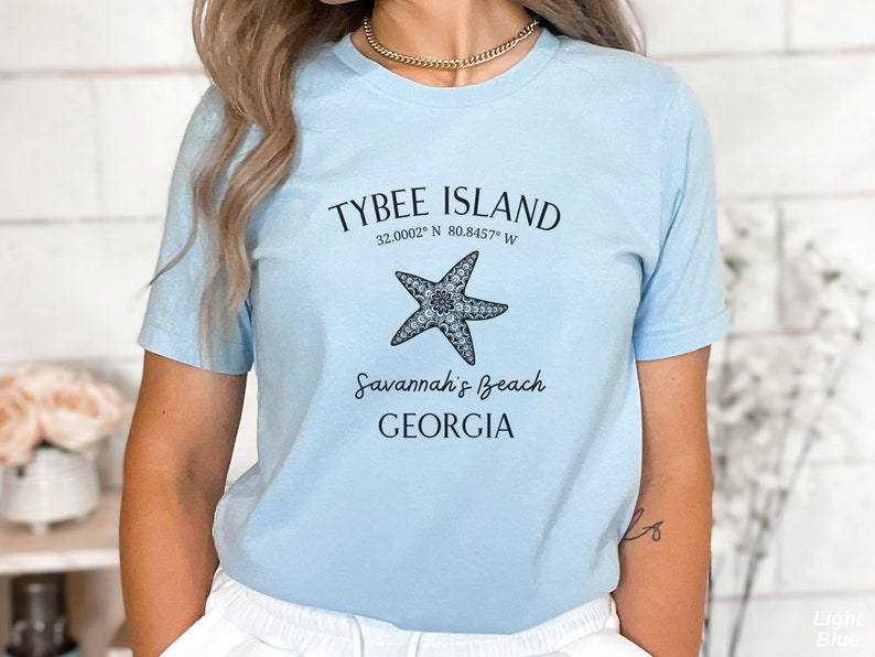 Tybee Island Shirt, Tybee Island Tshirt, Unisex Softstyle Tee, Cute ...