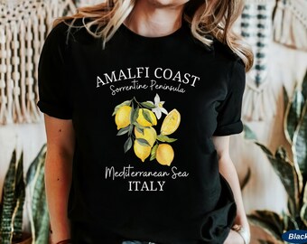 Amalfi Coast Shirt, Amalfi Clothes, Amalfi Lemons, Unisex
