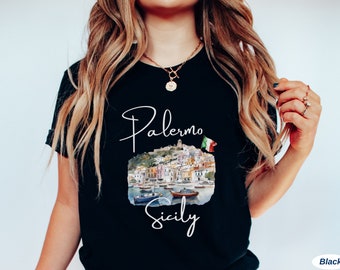 Palermo Sicily Shirt, Sicilia Tshirt, Palermo Trip Tee, Cute