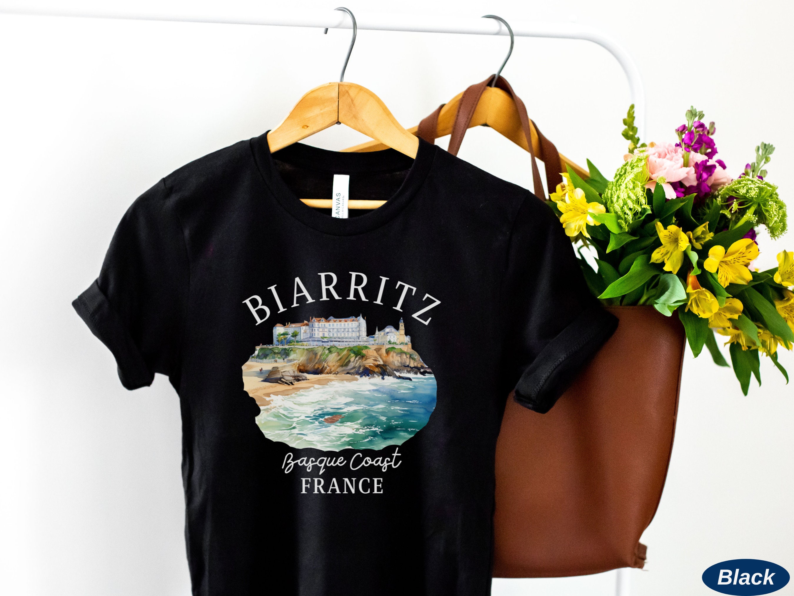 Biarritz Shirt, Unisex Soft T-shirt, Biarritz France Tshirt