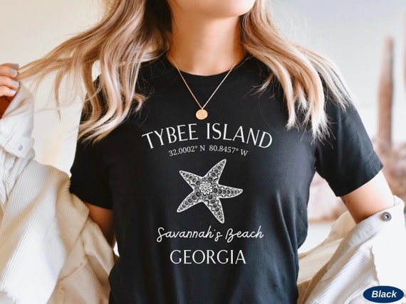 Tybee Island Shirt, Tybee Island TShirt, Unisex Softstyle Tee, Cute Savannah T-Shirt, Savannah Georgia, Savannah Beach, Savannah Gifts