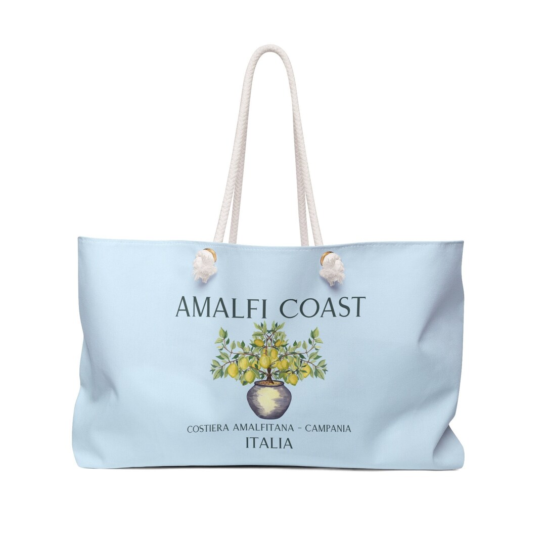 Medium Amalfie Logo-Printed Tote Bag main image 1