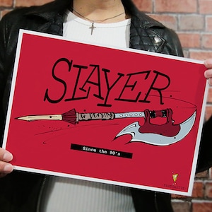 Buffy The Vampire Slayer &#39;SLAYER&#39; - Fantoastie Official Print by Jen Allen