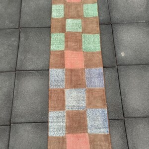 2x6 runner Rug, vintage runner Rug, stair runner Rug, bathroom Rug, kitchen Rug, bedroom Rug, home decor Rug, 1.9x6.1ft, size:53x184cm.