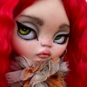 OOAK blythe doll,OOAK doll,Blythe,Art doll,TBL doll collection,Blythe,Sculpted face,Sympathy gift, Personalized Blythe Doll,Mohair