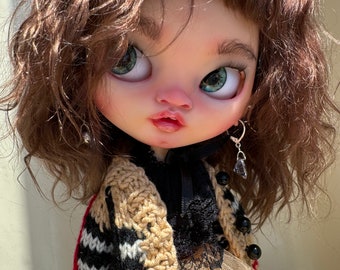 SOLD, SOLD,Blythe,Art doll,TBL collection doll,Blythe,Sculpted face,Sympathy gift, Personalized Blythe Doll,Hair Mohair, Blythe