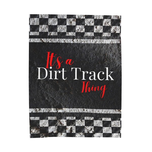 Dirt Racing Late Model Blanket