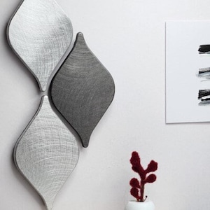 Miniature Modern Dollhouse Wall Decor 1:12 Scale