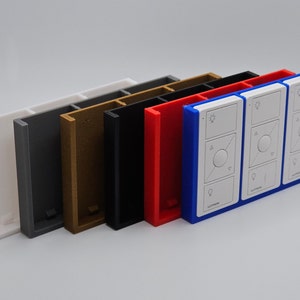 Minimalist Lutron Pico Remote Holder (Holds 2, 3, 4, 5, or 6 remotes)