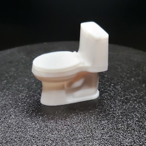 Miniature Toilet (1/12 Scale)